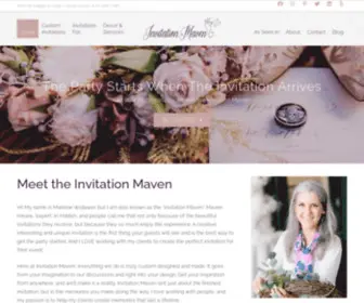 Invitationmaven.com(Truly Custom Invitations) Screenshot