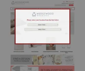 Invitationsbywedgewood.com(Invitations by Wedgewood) Screenshot