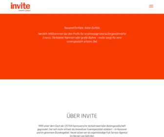 Invite-Gehry-Tower.de(Invite events) Screenshot