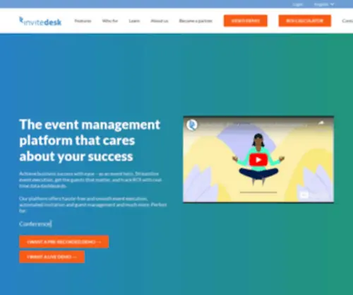 Invitedesk.com(InviteDesk) Screenshot