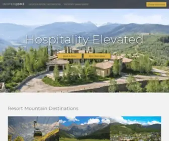 Invitedhome.com(Luxury Vacation Rentals) Screenshot
