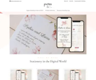 Invitesandco.com(Best Digital Wedding Invitations) Screenshot