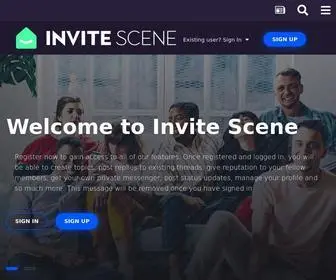 Invitescene.com(Invite Scene) Screenshot