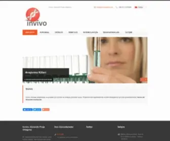 Invivosaglik.com(Invivo) Screenshot