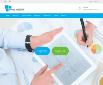 Invoiceaccounts.com(Accounting Software for Small Business) Screenshot