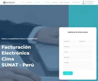 Invoicec.com.pe(PSE de Facturación Electronica SUNAT) Screenshot