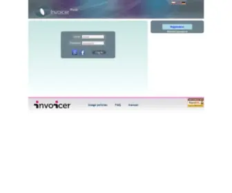 Invoicer.biz(Invoicing on the internet) Screenshot