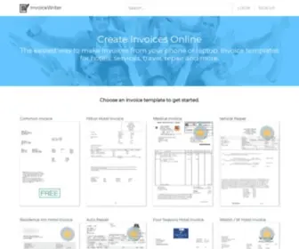 Invoicewriter.com(Custom Invoice Maker) Screenshot