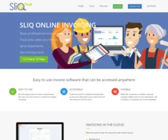 Invoicing-Software.com(Online Invoicing Software by SliQTools) Screenshot