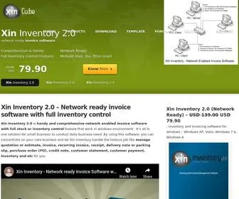 Invoicingsoftware.biz(Xin Inventory 2.0) Screenshot