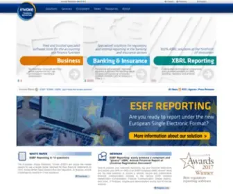 Invoke-Software.com(Financial Reporting) Screenshot
