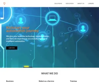 Invokeinc.com(Intelligent automation & digital transformation) Screenshot