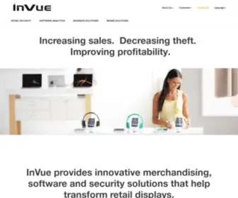 Invuesecurity.com(Retail Security Systems) Screenshot