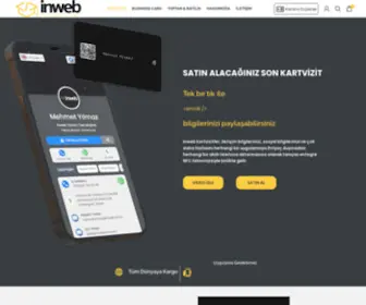Inwebcard.com(Dijital Kartvizit) Screenshot