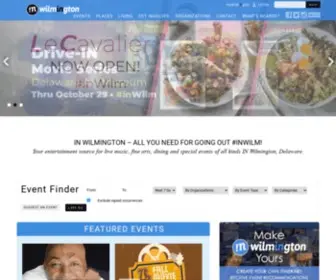 Inwilmingtonde.com(Entertainment in Wilmington) Screenshot