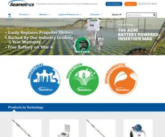 Inwusa.com(Magnetic & Mechanical Flow Meters & Environmental Sensors) Screenshot