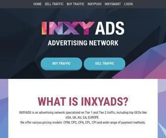 Inxyads.com(INXYADS Advertising Network) Screenshot