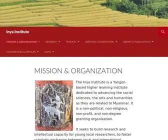 Inyainstitute.org(Inya Institute) Screenshot