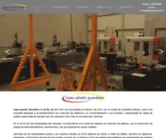 InyecPlastic.com(Inyect-plastic queretaro) Screenshot