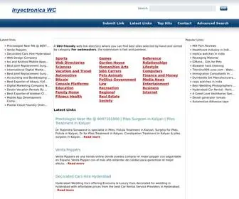 Inyectronicawc.com(Web Directory List) Screenshot