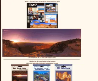 Inyopro.com(The National Parks in Virtual Reality on DVD from Inyo Pro) Screenshot