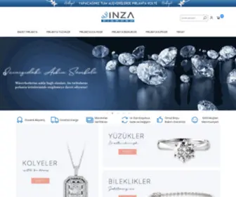 Inzapirlanta.com(INZA Pırlanta) Screenshot