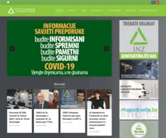 INZ.ba(Institut za zdravlje i sigurnost hrane (INZ)) Screenshot