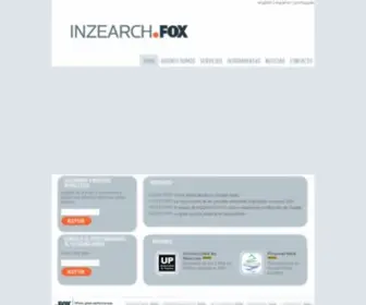 Inzearch.com(Marketing en buscadores) Screenshot