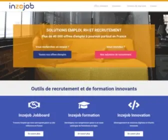 Inzejob.com(Emploi, RH et Recrutement) Screenshot