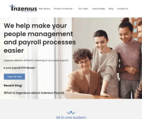 Inzenius.com(Inzenius) Screenshot