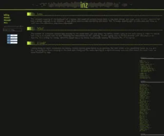 INZ.fi(Inz's blog about life) Screenshot