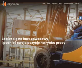 Inzynieria.org(Kursy i szkolenia zawodowe) Screenshot