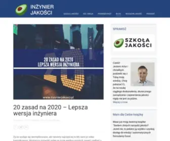 Inzynierjakosci.pl(Inżynier Jakości) Screenshot