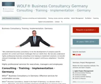 IO-Business.com(Germany business consultancy and training) Screenshot
