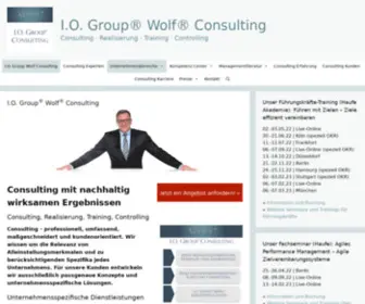 IO-Group.de(Consulting aus Wuppertal) Screenshot