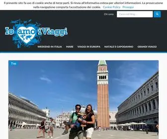 Ioamoiviaggi.it(Appunti dei miei viaggi intorno al Mondo) Screenshot