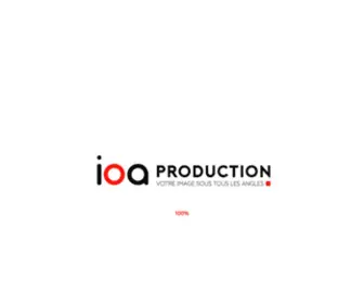 Ioaproduction.fr(IOA Production) Screenshot