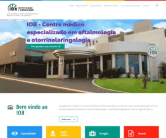 Iobbauru.com.br(Instituto de Olhos e Otorrino de Bauru) Screenshot