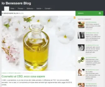 Iobenessereblog.it(Io Benessere Blog) Screenshot