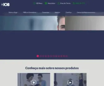 Iobstore.com.br(IOB e) Screenshot
