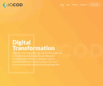 Iocod.com(Best Laravel development company in Calicut) Screenshot