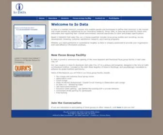 Iodatacorp.com(Io Data Corporation) Screenshot