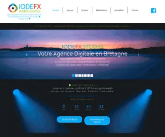 Iodefx.com(Agence web à Quimper) Screenshot
