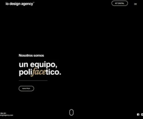 Iodesignagency.es(Los pilares sobre los que se sustentan nuestros trabajos son) Screenshot