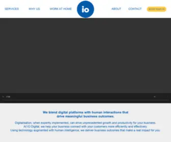 Iodigital.co(Best BPO Service Provider Digitally Worldwide) Screenshot