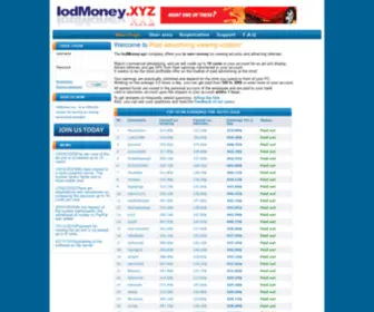 Iodmoney.xyz(Viewing payed advertising sites) Screenshot