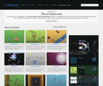 Iogames.top(Io Games List) Screenshot