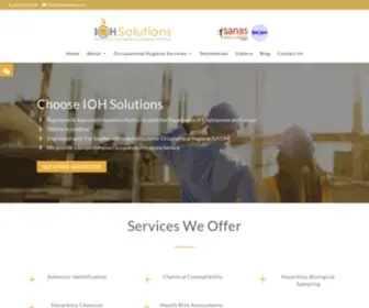 Iohsolutions.com(Choose IOH Solutions) Screenshot