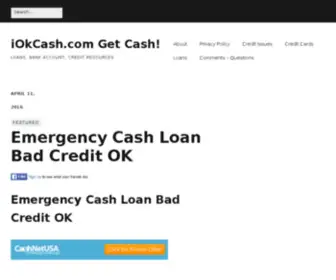 Iokcash.com(Loan) Screenshot