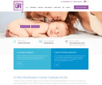 Iolife.eu(Institute of Life) Screenshot